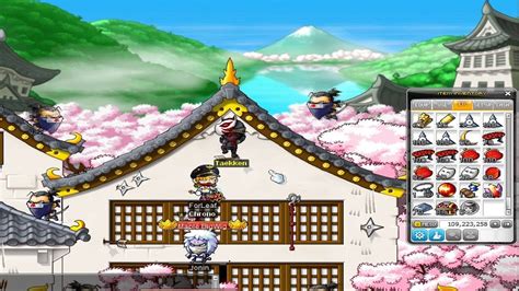 Edit I think it can also be shared in the cash shop. . Ninja castle maplestory